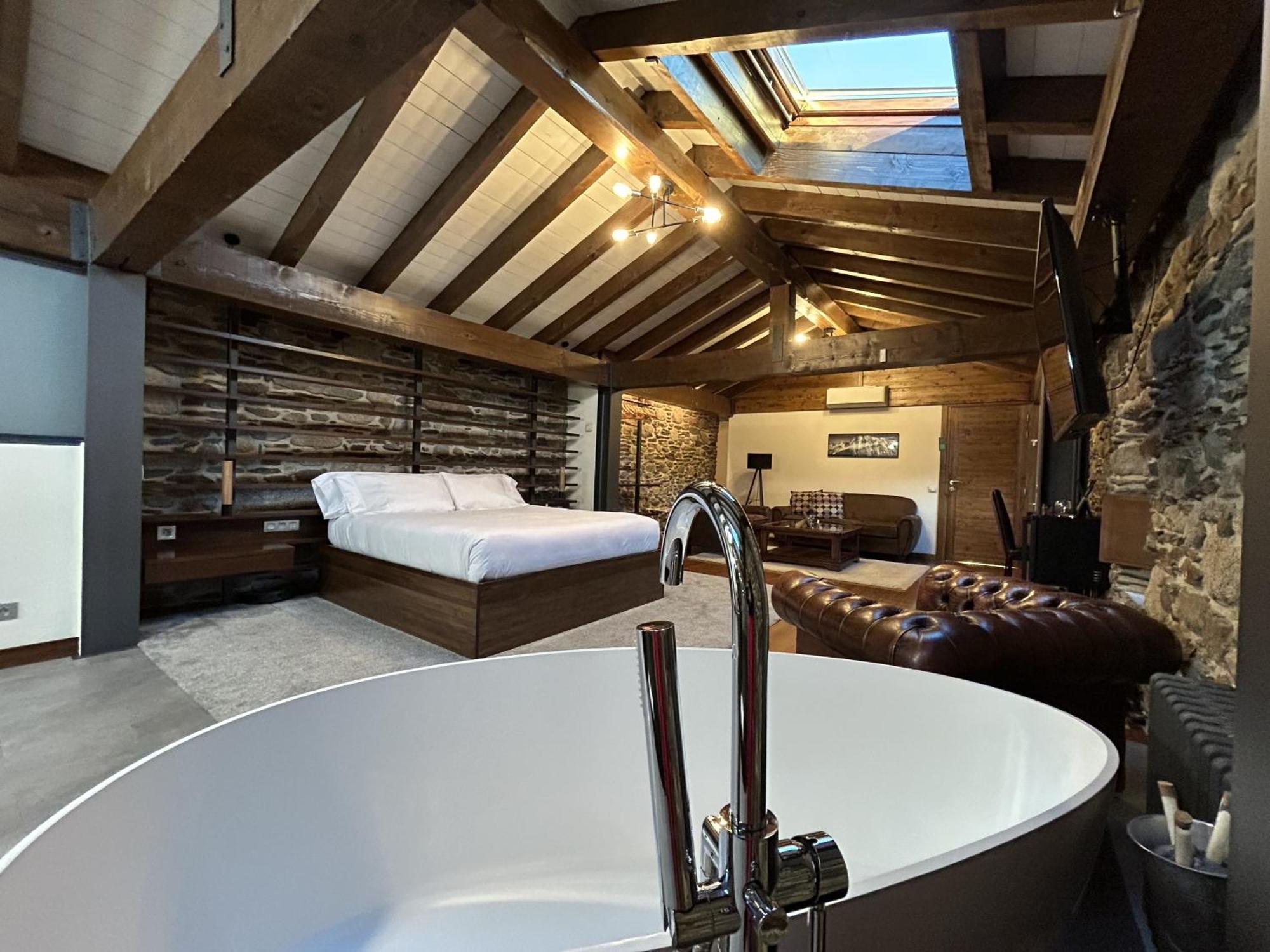 Bed and Breakfast Mas Farner - Adults Only Llivia Zimmer foto