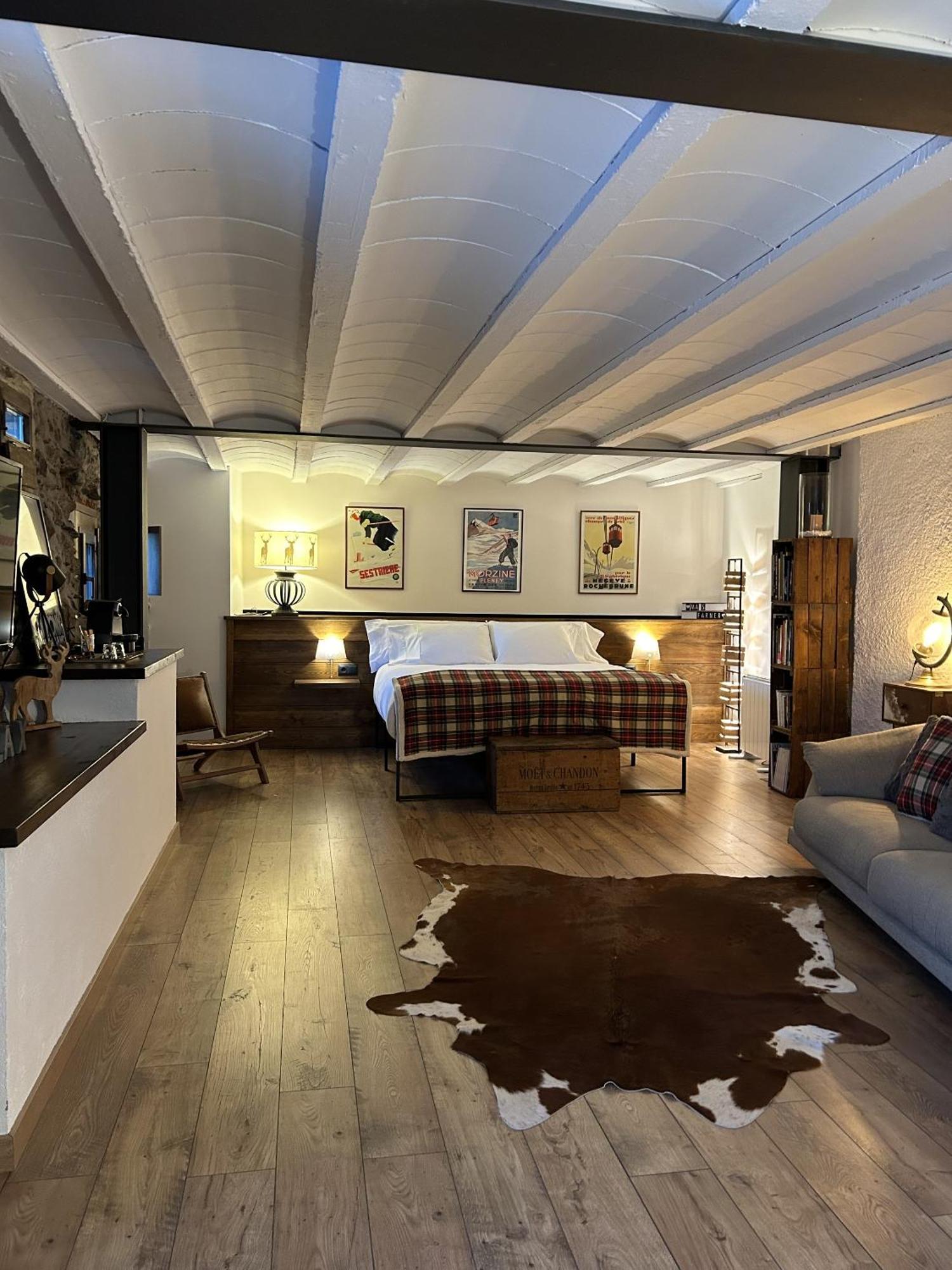 Bed and Breakfast Mas Farner - Adults Only Llivia Zimmer foto