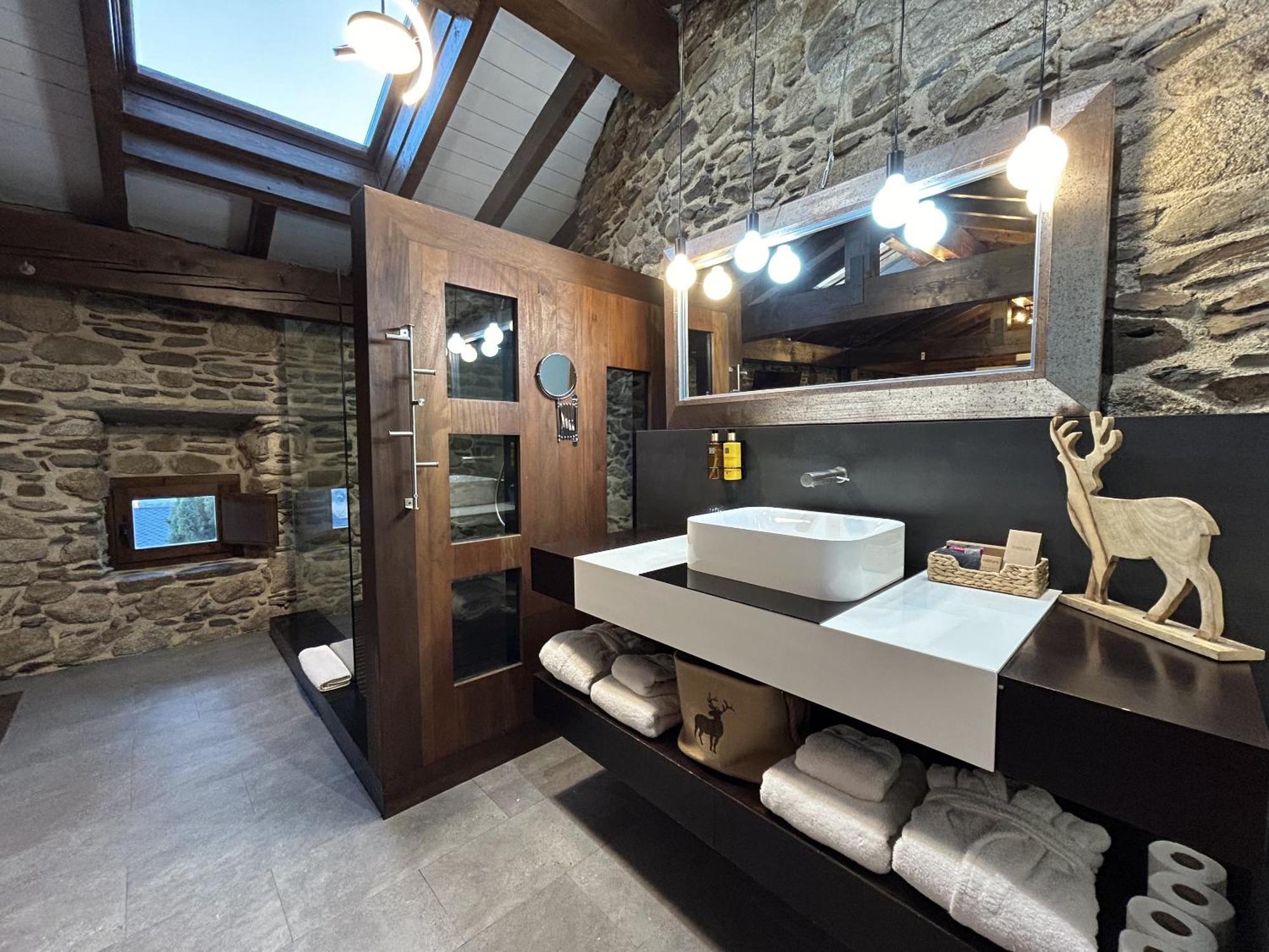 Bed and Breakfast Mas Farner - Adults Only Llivia Zimmer foto