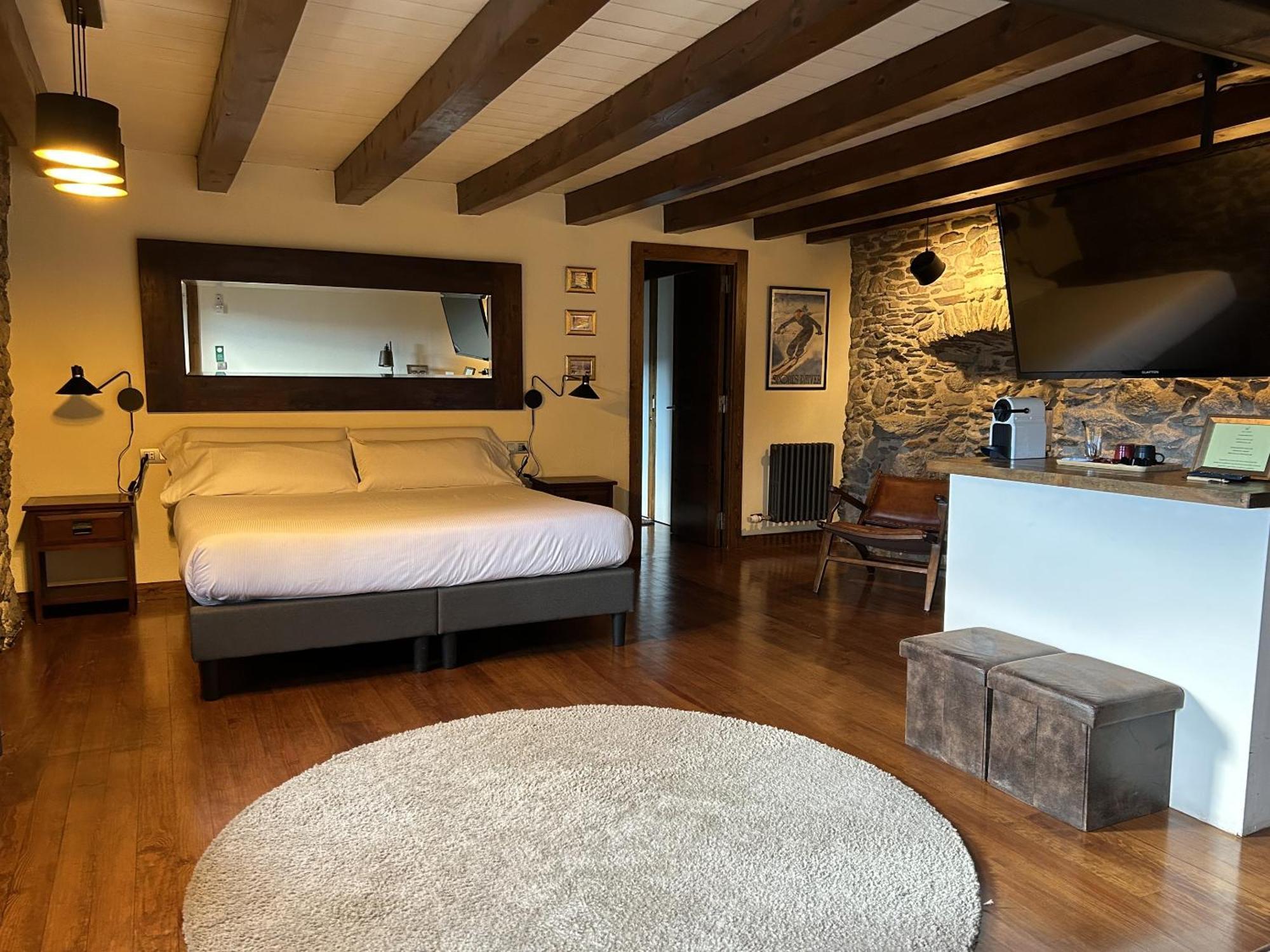Bed and Breakfast Mas Farner - Adults Only Llivia Zimmer foto