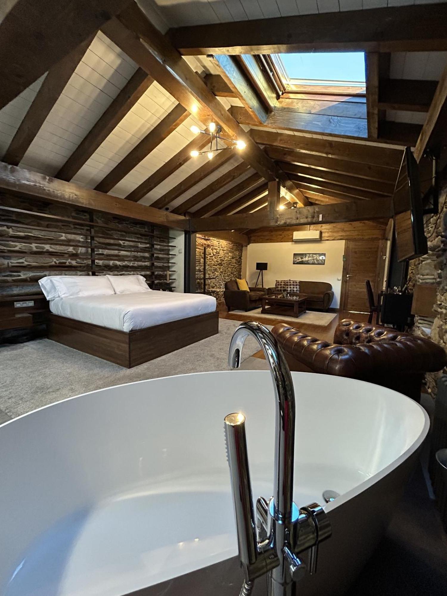 Bed and Breakfast Mas Farner - Adults Only Llivia Zimmer foto